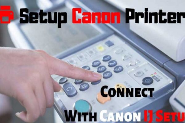 setup canon printer