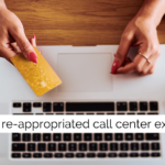 What are re-appropriated call center expenses